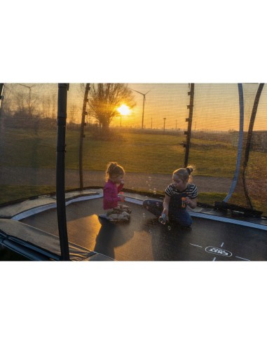 EXIT Allure Premium trampolin 244x427cm - sort