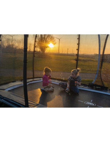 EXIT Allure Premium trampolin 244x427cm - sort
