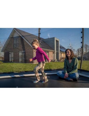 EXIT Allure Premium trampolin 244x427cm - sort