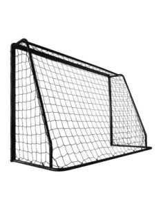 RASK Fodboldmål 300 x 200 cm sort stål med dobbelt... 2
