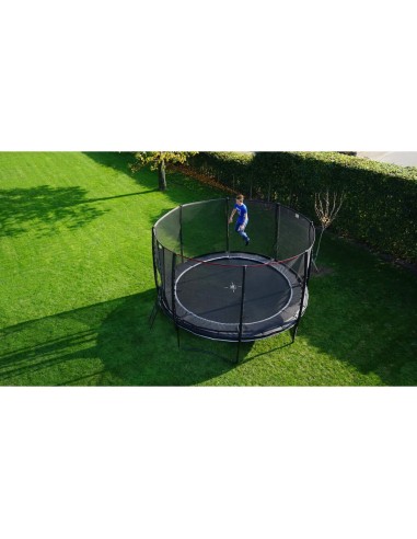 EXIT PeakPro trampolin ø427cm - sort