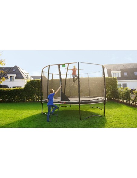 EXIT PeakPro trampolin ø366cm - sort