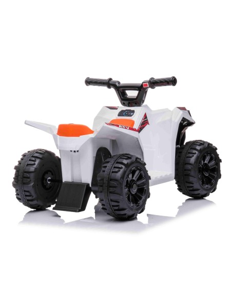 El børne ATV til børn 6V - Hvid