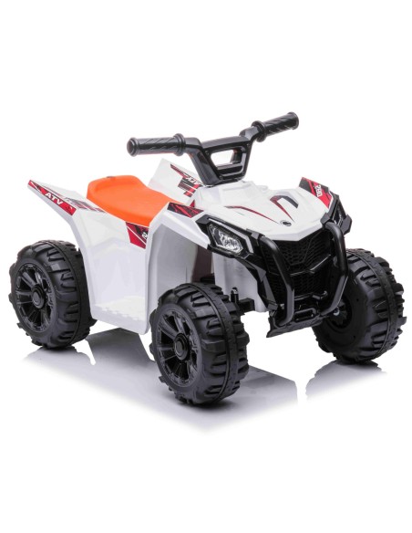 El børne ATV til børn 6V - Hvid