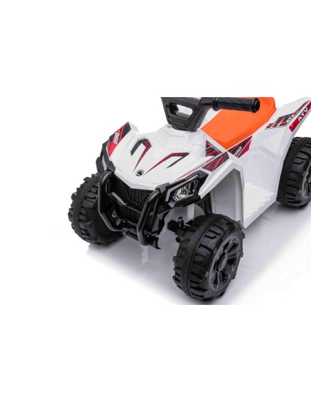 El børne ATV til børn 6V - Hvid