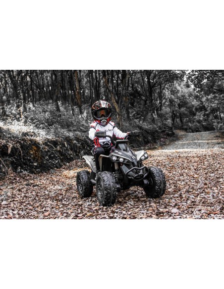 Can-Am Renegade El-ATV til børn 21,6V – 4x200W, lithium og gummihjul