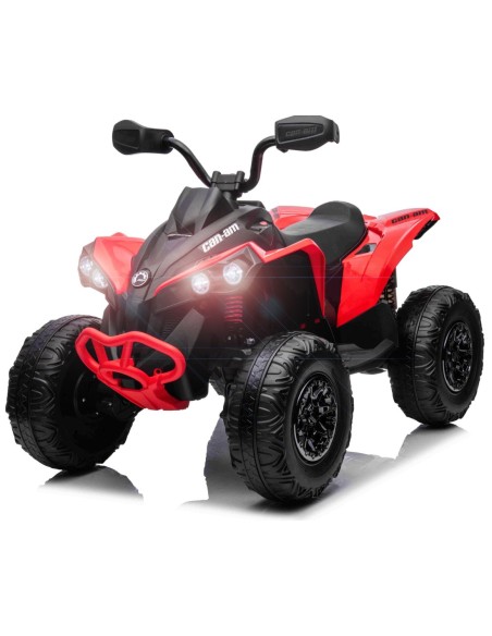 Can-Am Renegade El-ATV til børn 21,6V – Rød – 4x200W, lithium og gummihjul