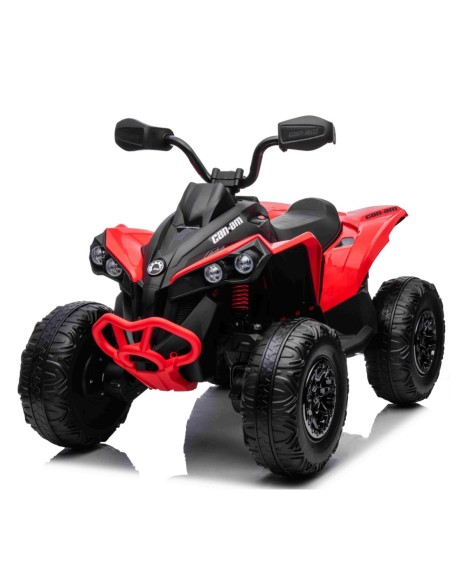 Can-Am Renegade El-ATV til børn 21,6V – Rød – 4x200W, lithium og gummihjul