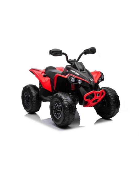 Can-Am Renegade El-ATV til børn 21,6V – Rød – 4x200W, lithium og gummihjul