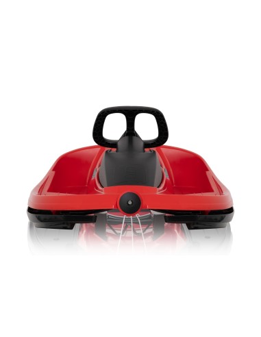 Stratos bobslæde med rat, Racer Rød