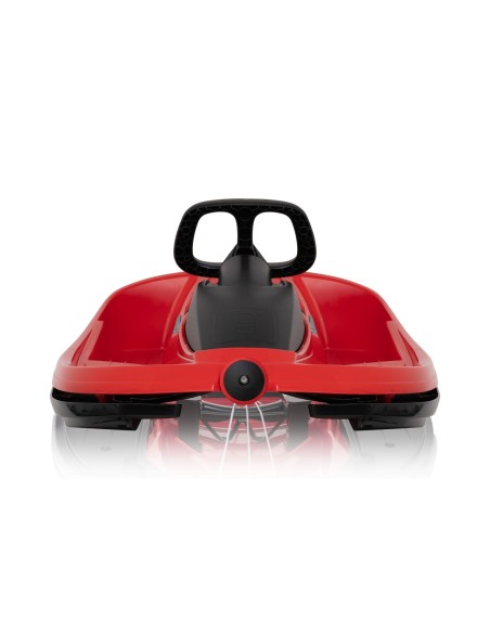 Stratos bobslæde med rat, Racer Rød