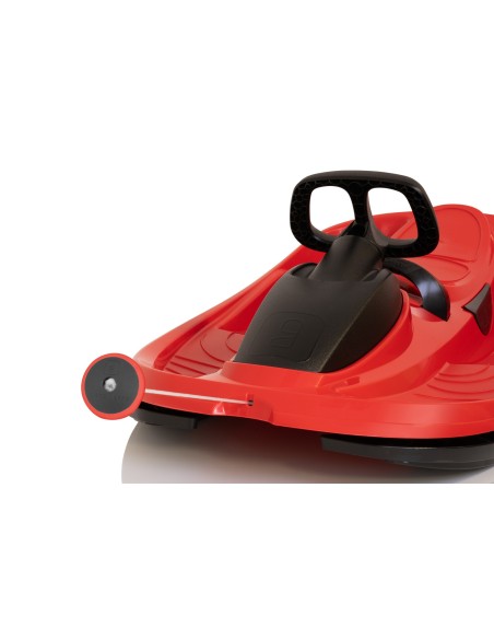 Stratos bobslæde med rat, Racer Rød