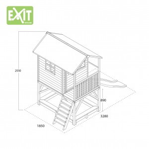Loft 500 legehus (EXIT)