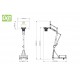 Galaxy flytbar Basket stander (EXIT) Galaxy flytbar Basket stander (EXIT)