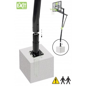 Galaxy stationær basket stander (EXIT)