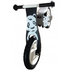 Løbecykel af træ - Panda