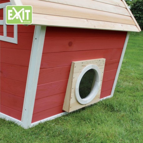 Legehuset Fantasia 100 Rød - (Exit)