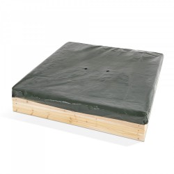 Træ Sandkasse (Plum) 2