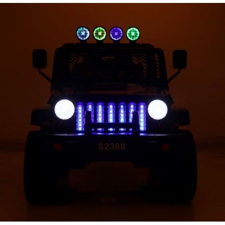 Sport SUV 4x4 12v med gummihjul og fjernbetjening