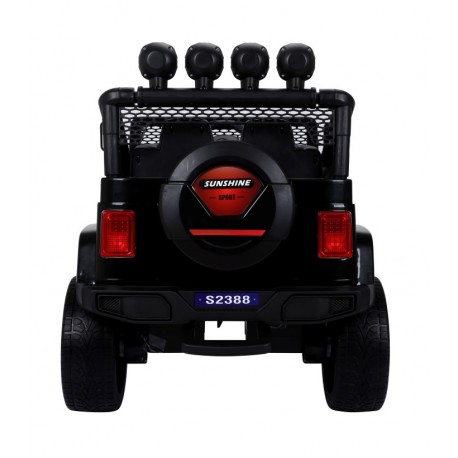 Sport SUV 4x4 12v med gummihjul og fjernbetjening
