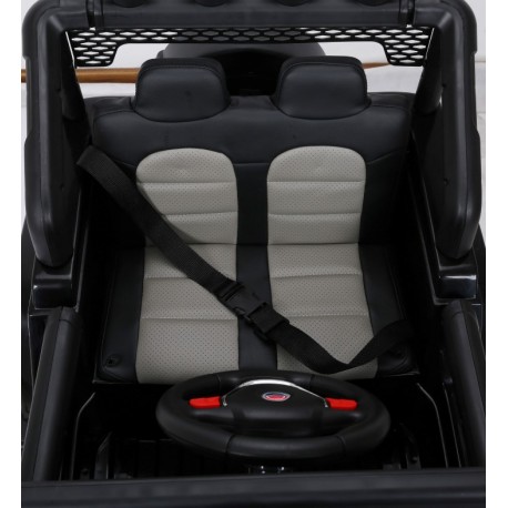 Sport SUV 4x4 12v med gummihjul og fjernbetjening