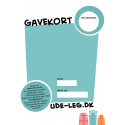 Gavekort fødselsdag eller fest Gavekort fødselsdag eller fest