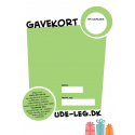 Gavekort fødselsdag eller fest Gavekort fødselsdag eller fest
