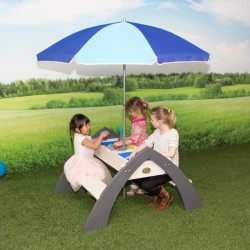 Delta havesæt med parasol og opbevaring 2