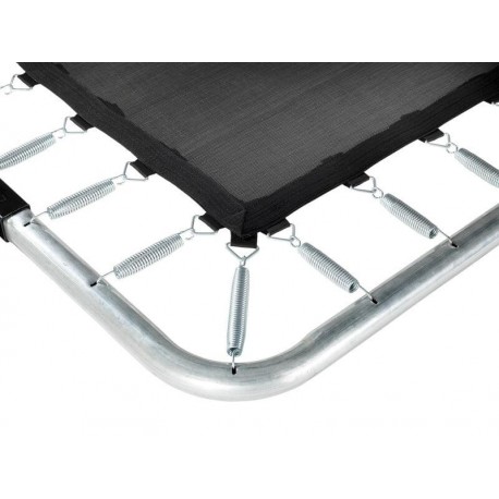 Silhouette firkantet nedgravningstrampolin fra Exit