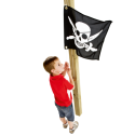 Pirat flag til flagstang Pirat flag til flagstang