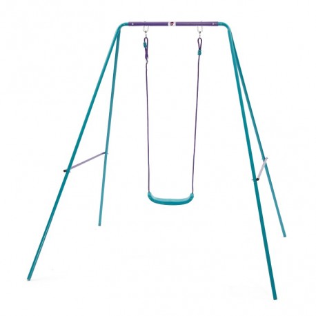 2 i 1 Metal Gyngestativ (Plum)