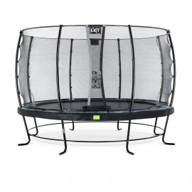 EXIT Elegant Premium trampolin med Deluxe sikkerhedsnet - Ø427cm
