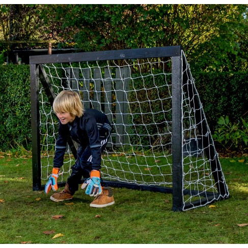 Homegoal Pro Mini Sort fodboldmål 150 x 120 cm