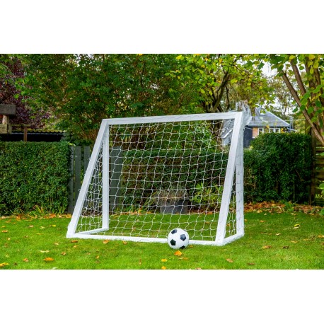 Fodboldmål Pro Junior - 175 x 140 cm hvid
