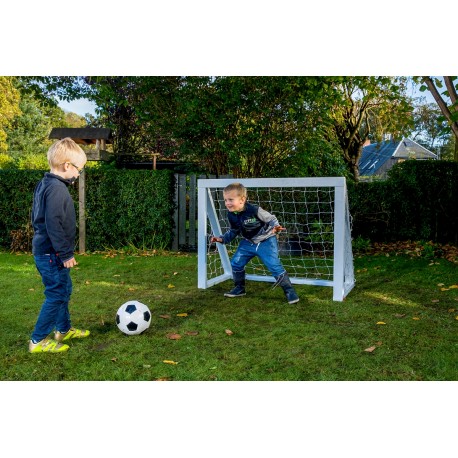Fodboldmål Pro Micro - 125 x 100 cm hvid
