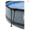EXIT Stone pool ø300x76cm med filterpumpe