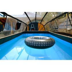 EXIT pool dome 400x200cm - rektangulær 2