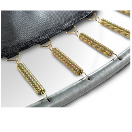 EXIT Elegant Ground trampolin m/ Deluxe sikkerhedsnet