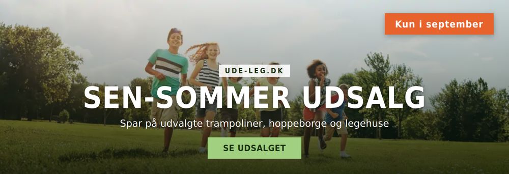 Se alle de gode tilbud i vores store sensommer udsalg 